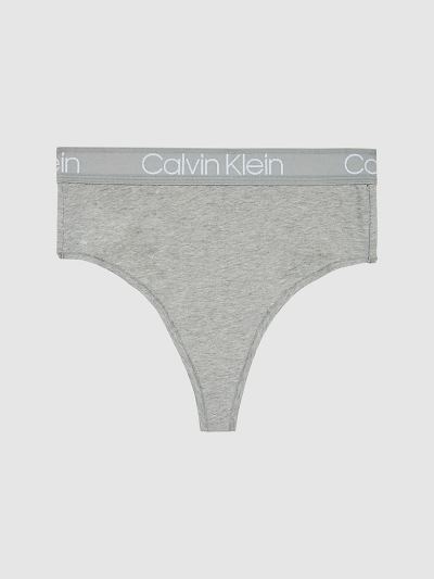 Calvin Klein Underwear HU788527 | Calvin Klein Body High Waisted Női Tanga Szürke